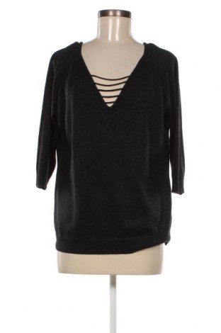 Дамски пуловер E-Vie, Размер M, Цвят Черен, Цена 6,67 лв.