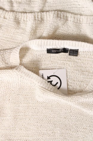 Дамски пуловер Esmara, Размер M, Цвят Бял, Цена 8,12 лв.