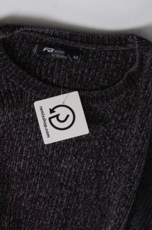 Γυναικείο πουλόβερ Fb Sister, Μέγεθος XS, Χρώμα Γκρί, Τιμή 14,84 €