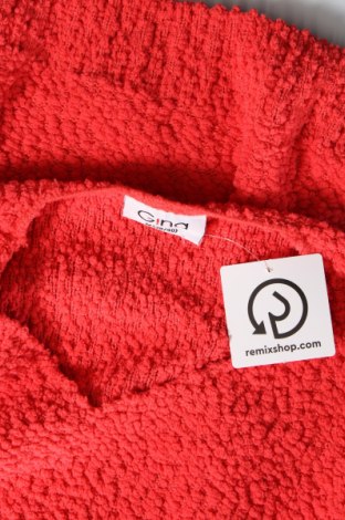 Дамски пуловер Gina, Размер M, Цвят Червен, Цена 10,15 лв.