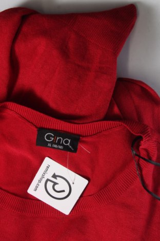 Dámský svetr Gina, Velikost XL, Barva Červená, Cena  78,00 Kč