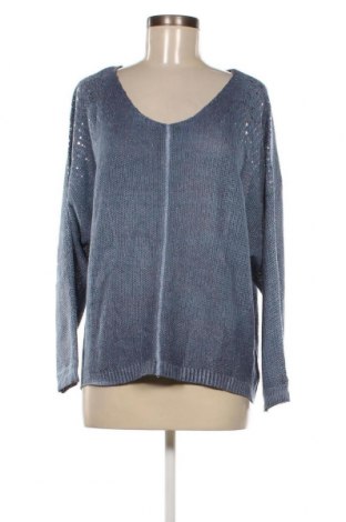 Γυναικείο πουλόβερ Gina Laura, Μέγεθος M, Χρώμα Μπλέ, Τιμή 5,38 €