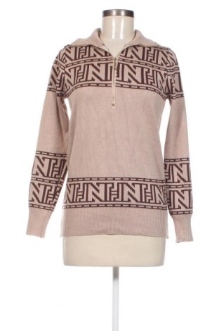 Дамски пуловер Giorgia, Размер M, Цвят Бежов, Цена 10,15 лв.