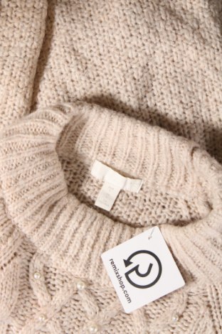 Női pulóver H&M, Méret L, Szín Bézs, Ár 5 802 Ft