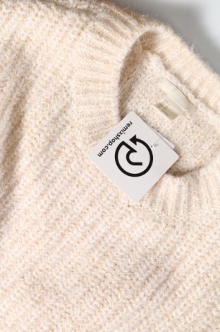Дамски пуловер H&M, Размер S, Цвят Екрю, Цена 5,28 лв.