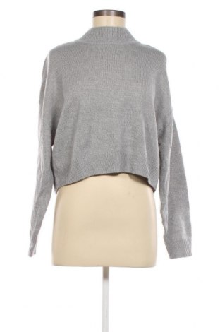 Дамски пуловер H&M Divided, Размер L, Цвят Сив, Цена 10,44 лв.