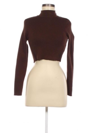 Дамски пуловер H&M Divided, Размер M, Цвят Кафяв, Цена 10,44 лв.