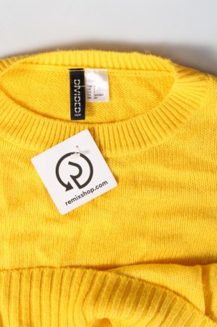 Дамски пуловер H&M Divided, Размер S, Цвят Жълт, Цена 10,44 лв.