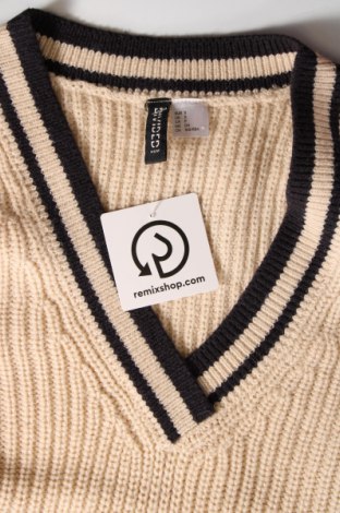Дамски пуловер H&M Divided, Размер S, Цвят Бежов, Цена 9,28 лв.