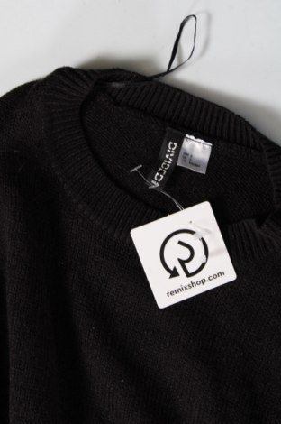 Дамски пуловер H&M Divided, Размер S, Цвят Черен, Цена 11,02 лв.