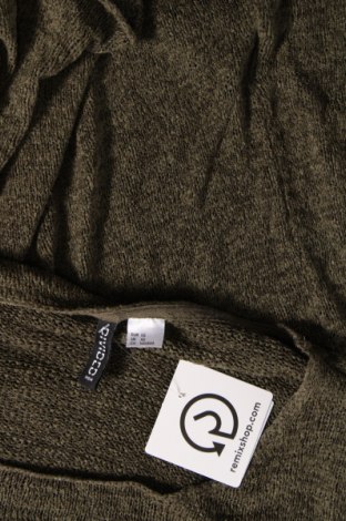 Дамски пуловер H&M Divided, Размер XS, Цвят Зелен, Цена 5,80 лв.