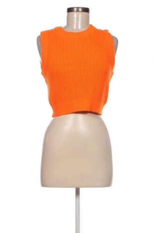 Дамски пуловер H&M Divided, Размер S, Цвят Оранжев, Цена 7,25 лв.