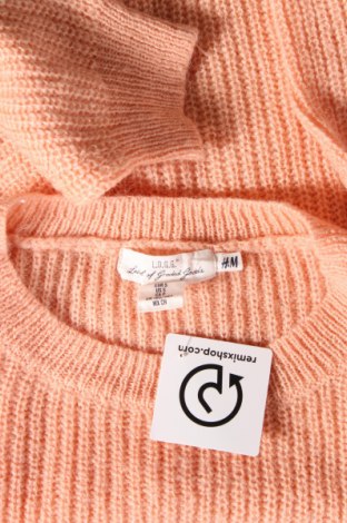 Дамски пуловер H&M L.O.G.G., Размер S, Цвят Оранжев, Цена 5,80 лв.