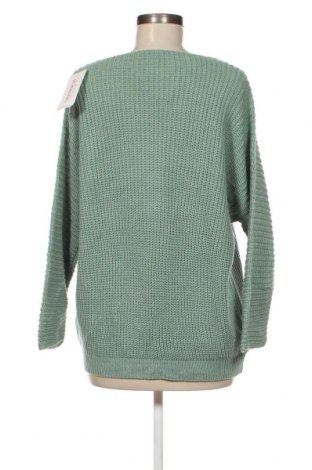 Дамски пуловер Happiness Istanbul, Размер M, Цвят Зелен, Цена 14,26 лв.