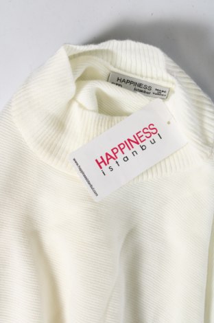 Дамски пуловер Happiness Istanbul, Размер M, Цвят Екрю, Цена 15,64 лв.