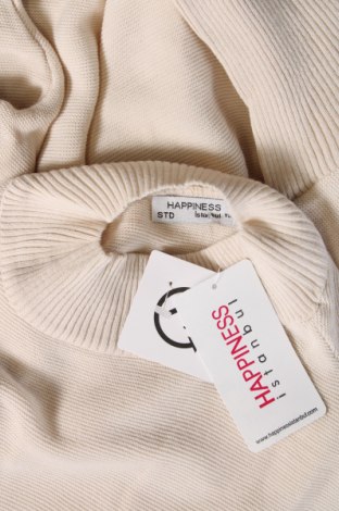 Γυναικείο πουλόβερ Happiness Istanbul, Μέγεθος M, Χρώμα  Μπέζ, Τιμή 11,86 €