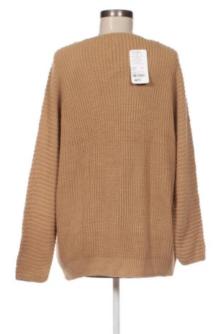 Дамски пуловер Happiness Istanbul, Размер XL, Цвят Бежов, Цена 22,08 лв.