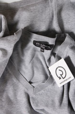 Дамски пуловер In Linea, Размер XL, Цвят Сив, Цена 29,01 лв.