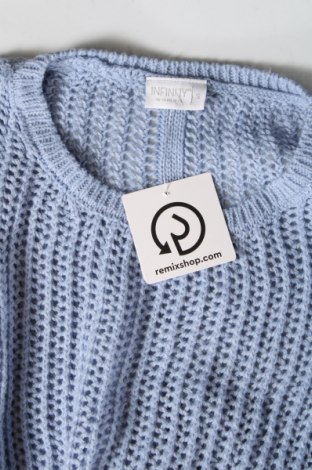 Дамски пуловер Infinity, Размер S, Цвят Син, Цена 6,67 лв.