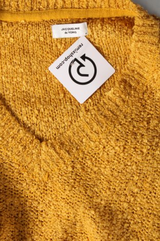 Дамски пуловер Jacqueline De Yong, Размер M, Цвят Жълт, Цена 6,67 лв.
