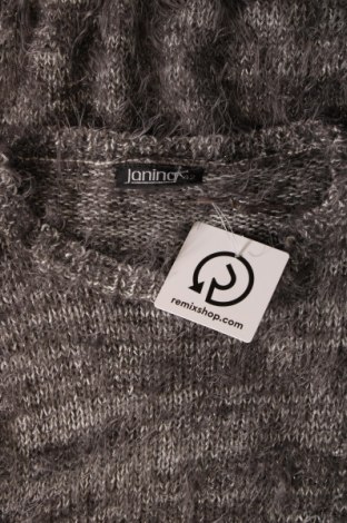 Γυναικείο πουλόβερ Janina, Μέγεθος L, Χρώμα Γκρί, Τιμή 5,56 €