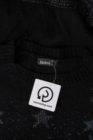 Дамски пуловер Janina, Размер M, Цвят Черен, Цена 10,73 лв.