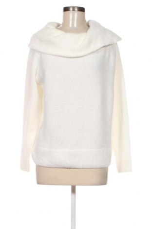 Дамски пуловер Jean Pascale, Размер M, Цвят Бял, Цена 11,31 лв.