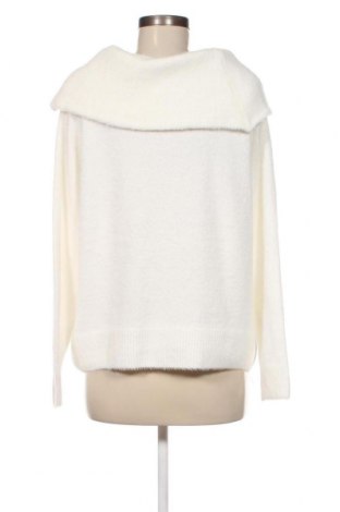 Дамски пуловер Jean Pascale, Размер M, Цвят Бял, Цена 10,44 лв.