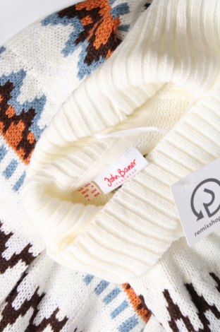 Дамски пуловер John Baner, Размер L, Цвят Бял, Цена 8,12 лв.