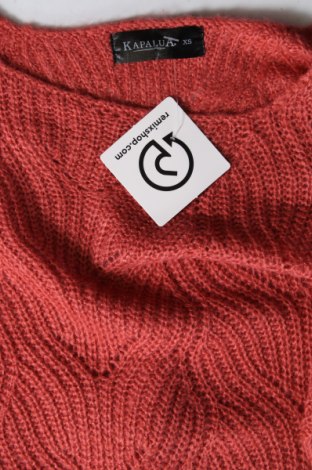 Дамски пуловер Kapalua, Размер XS, Цвят Червен, Цена 7,83 лв.