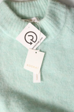 Дамски пуловер Kookai, Размер M, Цвят Зелен, Цена 48,84 лв.