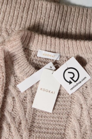 Дамски пуловер Kookai, Размер S, Цвят Бежов, Цена 54,12 лв.