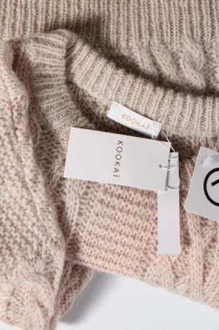 Дамски пуловер Kookai, Размер XS, Цвят Бежов, Цена 54,12 лв.