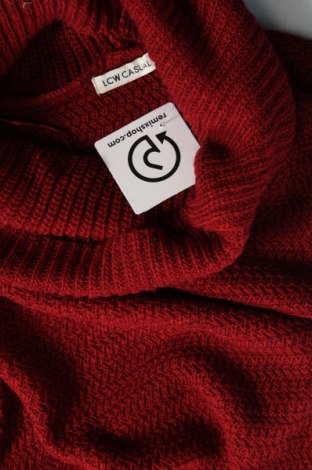 Pulover de femei LCW, Mărime M, Culoare Roșu, Preț 12,50 Lei