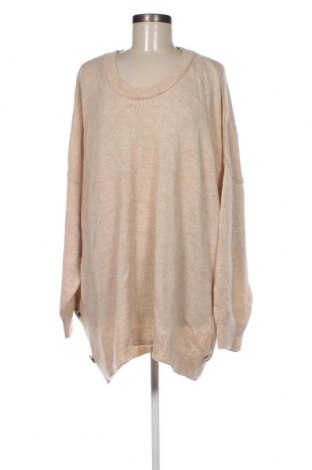Дамски пуловер Laura Torelli, Размер 4XL, Цвят Кафяв, Цена 11,60 лв.