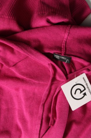 Pulover de femei Laura Torelli, Mărime L, Culoare Roz, Preț 33,39 Lei
