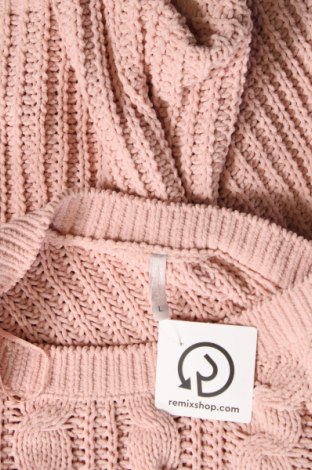 Дамски пуловер Laura Torelli, Размер L, Цвят Розов, Цена 11,02 лв.