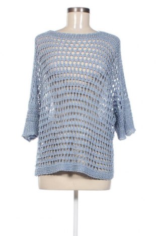 Γυναικείο πουλόβερ Lauren Vidal, Μέγεθος L, Χρώμα Μπλέ, Τιμή 33,34 €