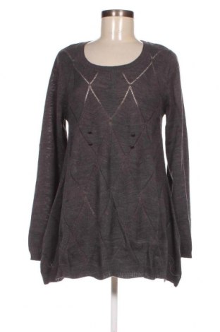 Γυναικείο πουλόβερ Lauren Vidal, Μέγεθος L, Χρώμα Γκρί, Τιμή 21,09 €