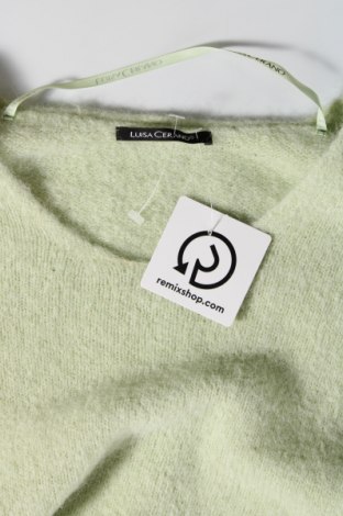 Дамски пуловер Luisa Cerano, Размер XL, Цвят Зелен, Цена 15,99 лв.