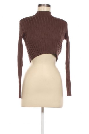 Дамски пуловер Monki, Размер XXS, Цвят Кафяв, Цена 9,72 лв.