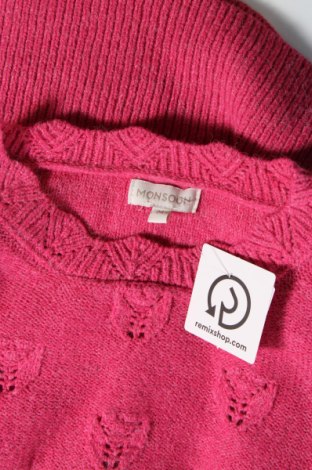 Γυναικείο πουλόβερ Monsoon, Μέγεθος M, Χρώμα Ρόζ , Τιμή 14,91 €