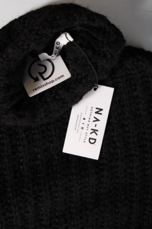 Дамски пуловер NA-KD, Размер S, Цвят Черен, Цена 17,40 лв.
