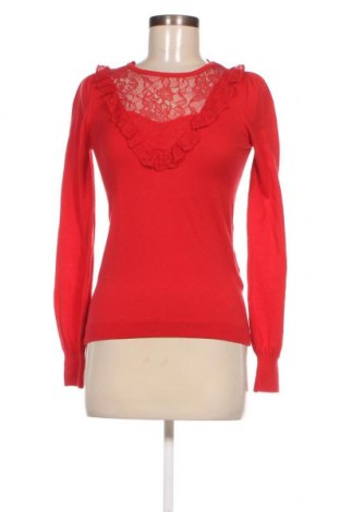Γυναικείο πουλόβερ Naf Naf, Μέγεθος XS, Χρώμα Κόκκινο, Τιμή 13,46 €