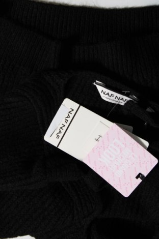 Γυναικείο πουλόβερ Naf Naf, Μέγεθος L, Χρώμα Μαύρο, Τιμή 13,46 €