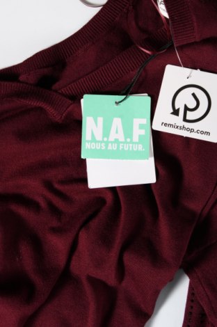 Pulover de femei Naf Naf, Mărime L, Culoare Roșu, Preț 128,78 Lei