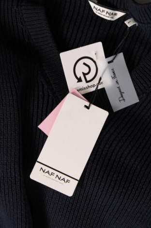 Дамски пуловер Naf Naf, Размер L, Цвят Син, Цена 44,37 лв.