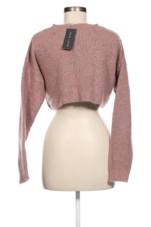 Damenpullover New Look, Größe L, Farbe Aschrosa, Preis 4,16 €
