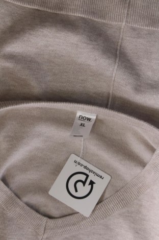 Дамски пуловер Now, Размер XL, Цвят Бежов, Цена 7,25 лв.