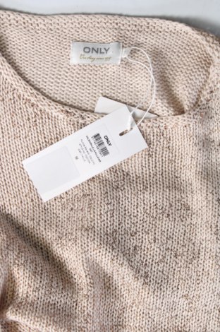 Дамски пуловер ONLY, Размер M, Цвят Бежов, Цена 20,52 лв.
